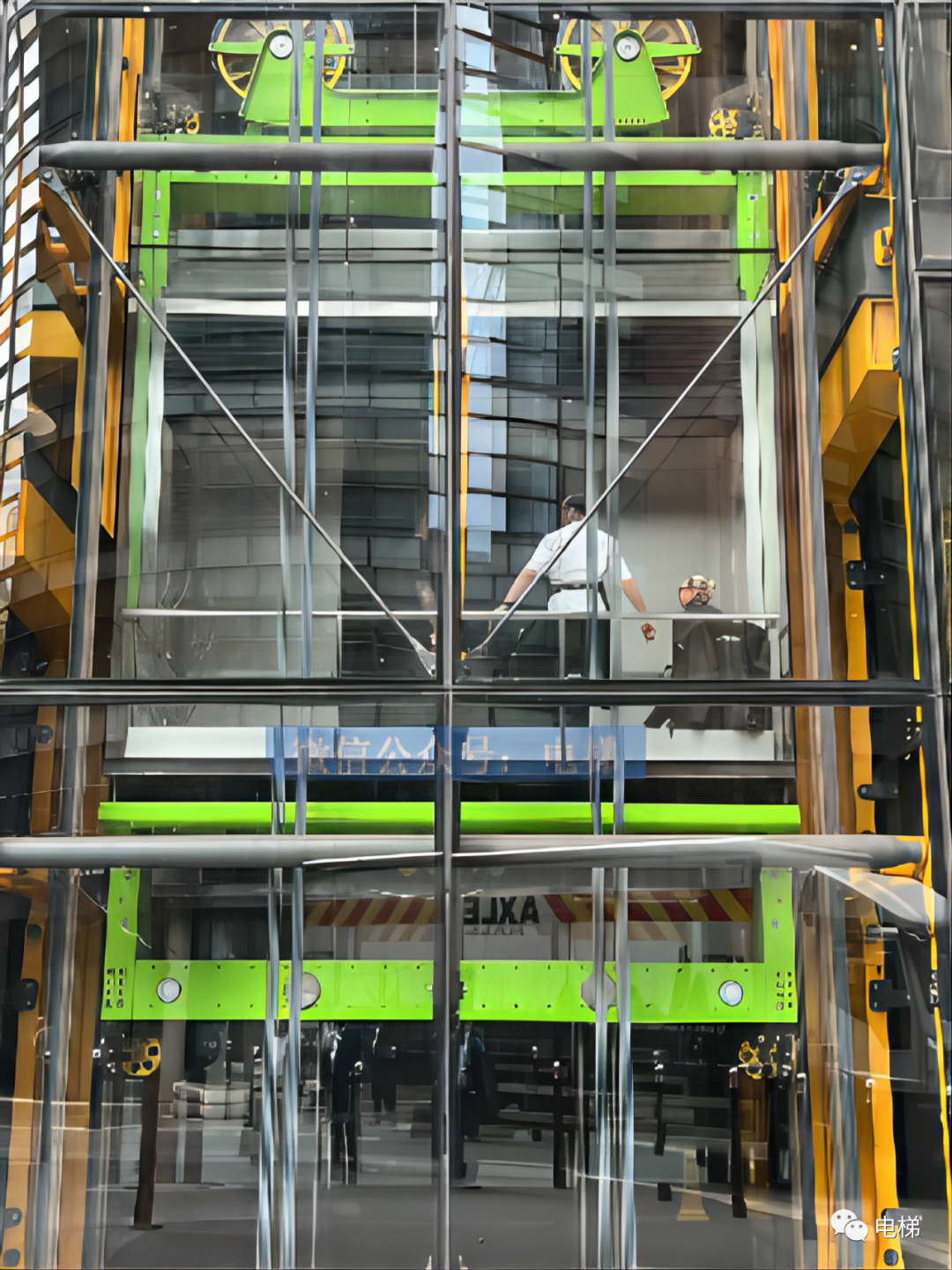 40吨的通力电梯这对重设计绝对不一般