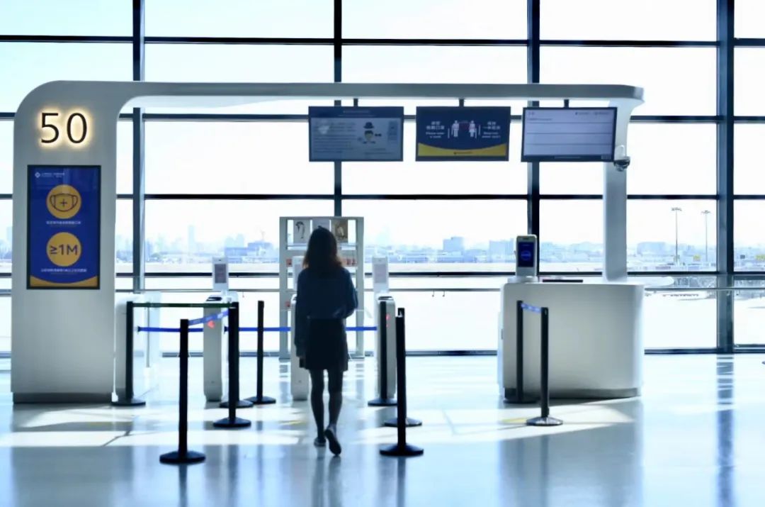 上海虹桥国际机场2号航站楼B岛全面投用 数字赋能智慧机场建设休闲区蓝鸢梦想 - Www.slyday.coM