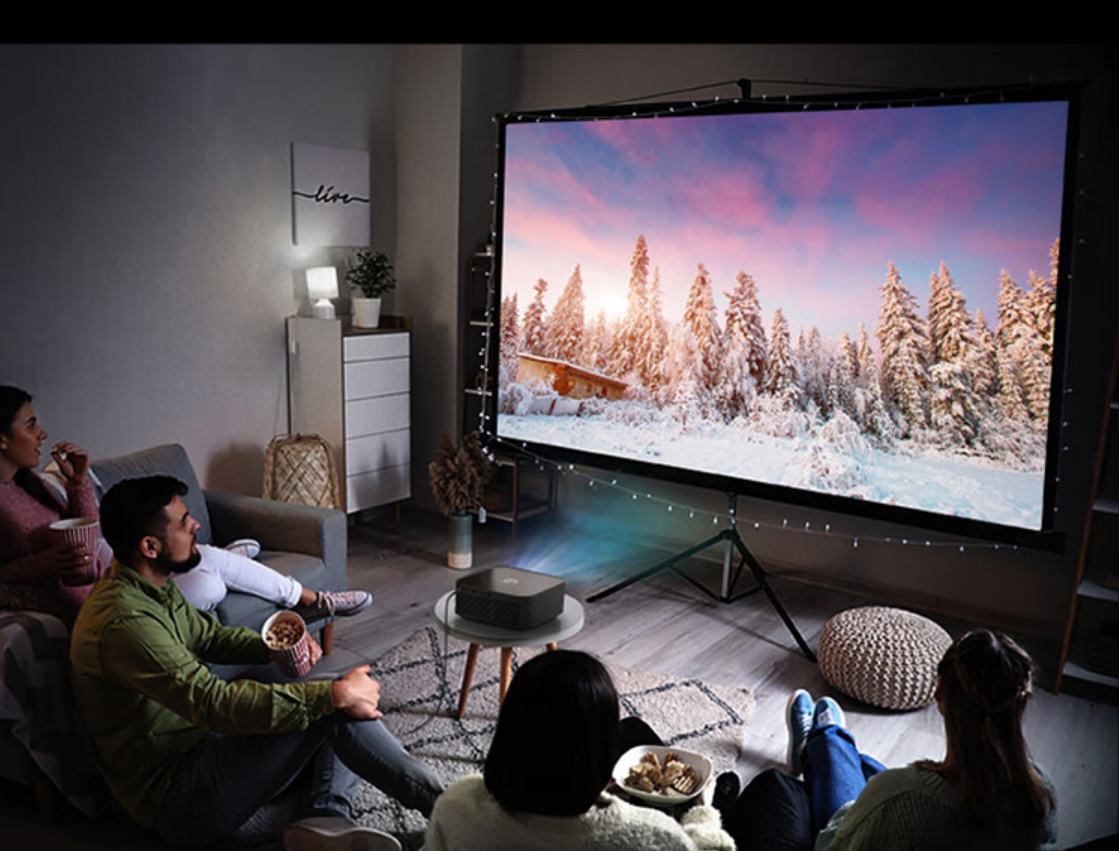 华为海思处理器:联想小新 100 投影仪 1199 元 24 期免息送幕布__财经