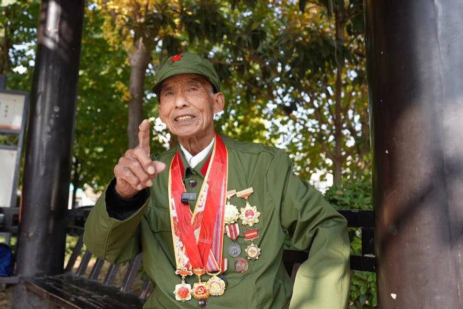 91岁抗美援朝老兵陈宪义:忆往昔峥嵘岁月,当不负今朝盛世__财经头条