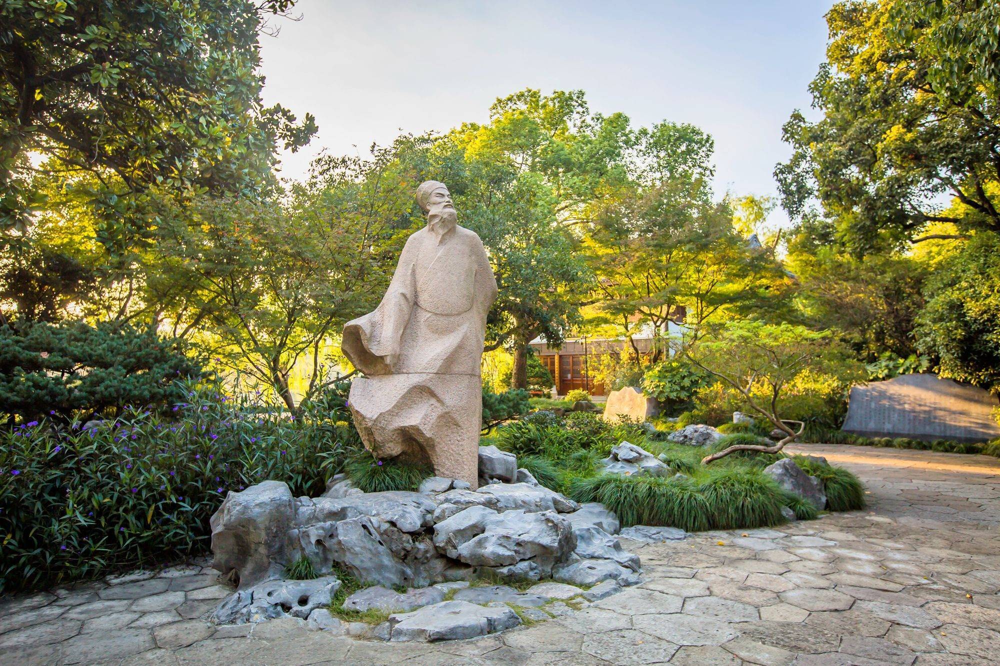 杭州苏东坡纪念馆,位于西湖苏堤南岸,环境优美,很多游客没来过|苏东坡