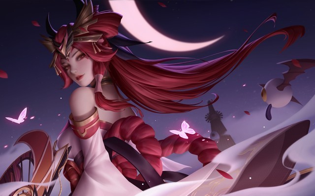 王者荣耀不知火舞新皮肤，绯月行形象曝光，有那味儿吗休闲区蓝鸢梦想 - Www.slyday.coM