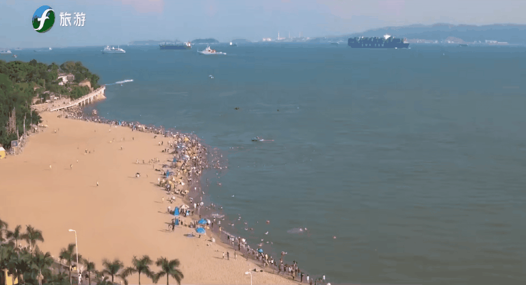 蓝色是大海的姿态,海洋是厦门的浪漫