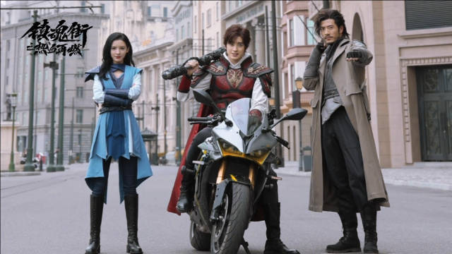 瑞鹏剧照镇魂街真人版合影真人版曹焱兵曹焱兵夏铃同人镇魂街热血再燃