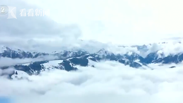 视频｜就是一幅水墨画！天山深处 库尔德宁迎来初雪休闲区蓝鸢梦想 - Www.slyday.coM