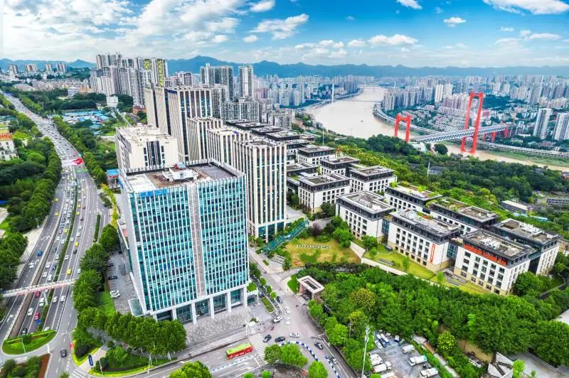 重庆总部城.&nbsp;渝中区大石化管委会供图