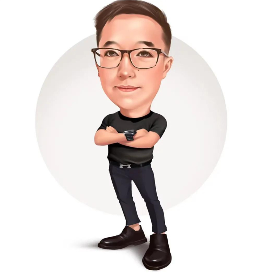 手绘头像小玲儿手绘专属定制头像男2022最新款