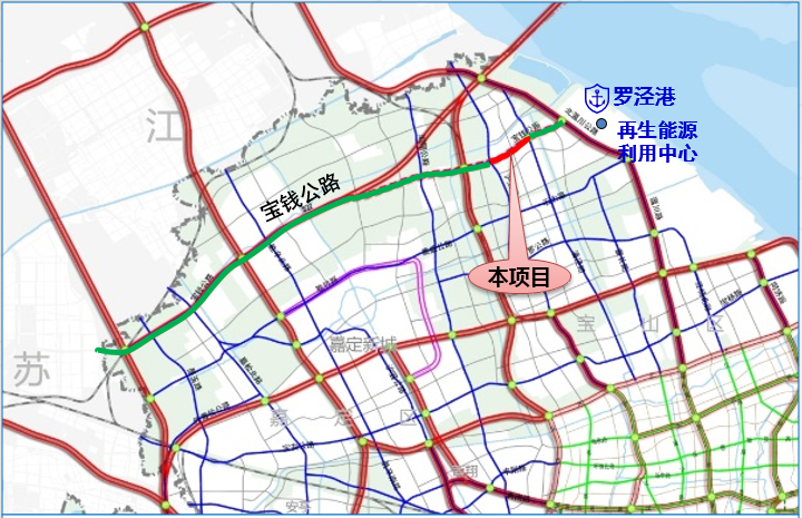 宝钱公路(沪太路-潘泾路)