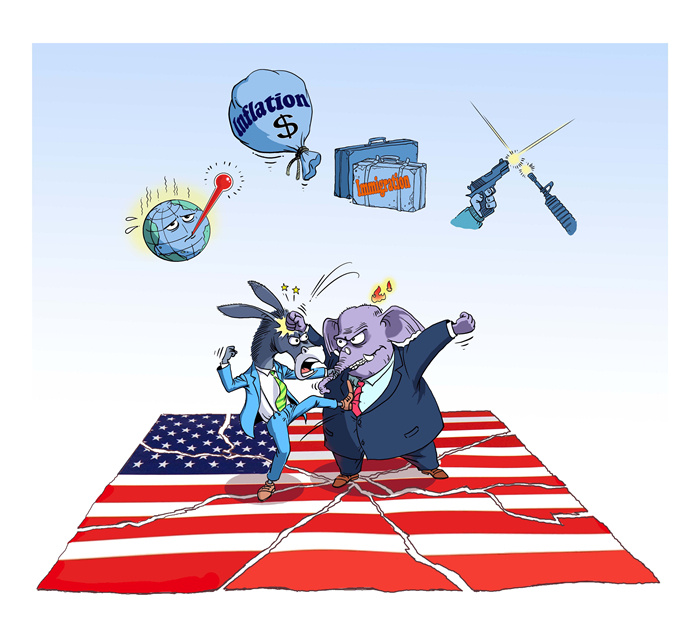 漫画作者:马宏亮(人民网版权图片,未经授权,请勿转载.