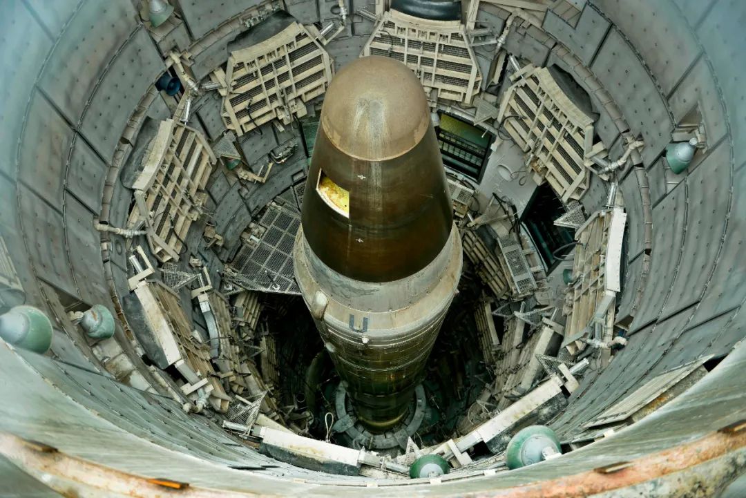 ▲资料图片：美国已停用的“大力神”洲际核导弹（法新社）