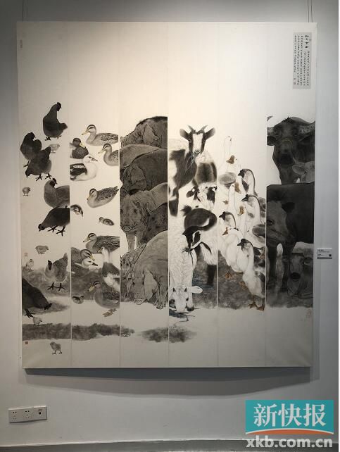 广州画院画家笔下的乡村振兴，表达了最美的“文化乡愁”休闲区蓝鸢梦想 - Www.slyday.coM