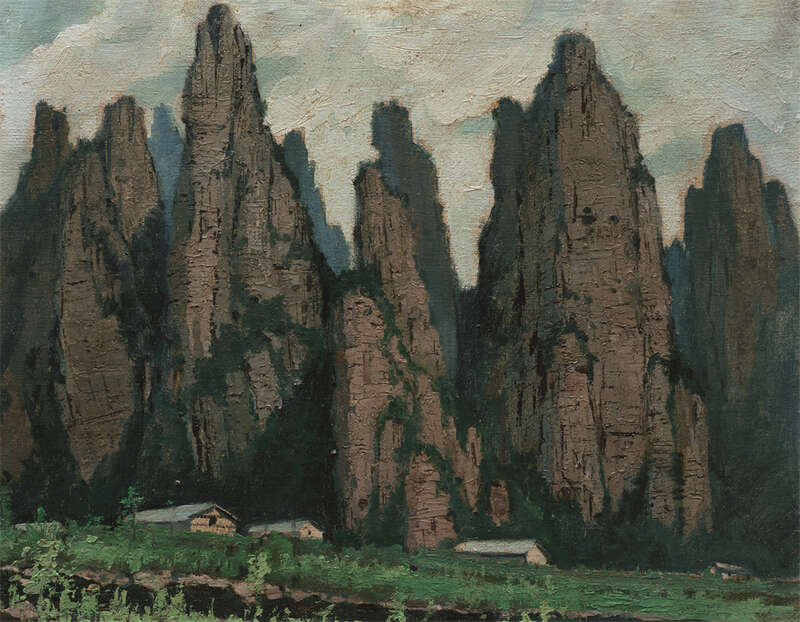 中国美术馆开幕“璞心逐梦——韩玉臣油画写生作品展”休闲区蓝鸢梦想 - Www.slyday.coM