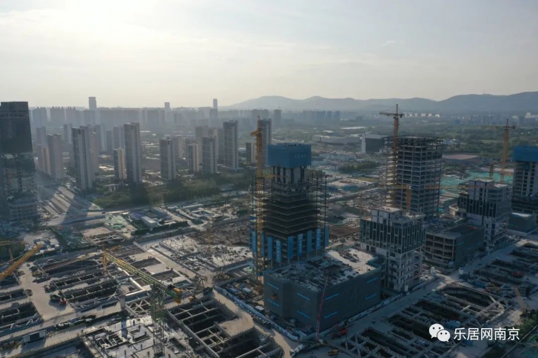 最新航拍！江北新区重大项目建设进展曝光|第一高楼|南京市|绿地_新浪新闻