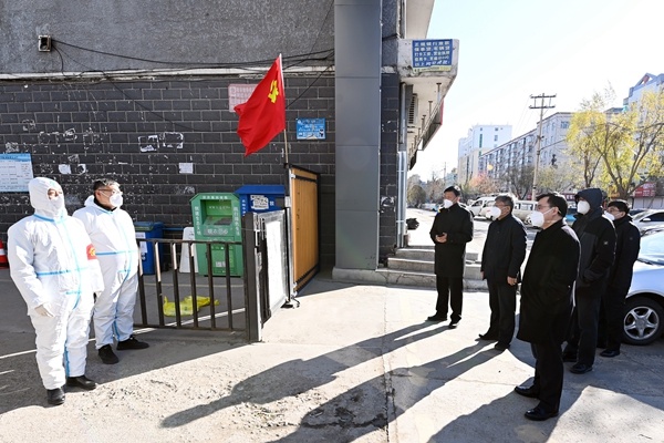 胡昌升在绥化督导暗访疫情防控工作休闲区蓝鸢梦想 - Www.slyday.coM