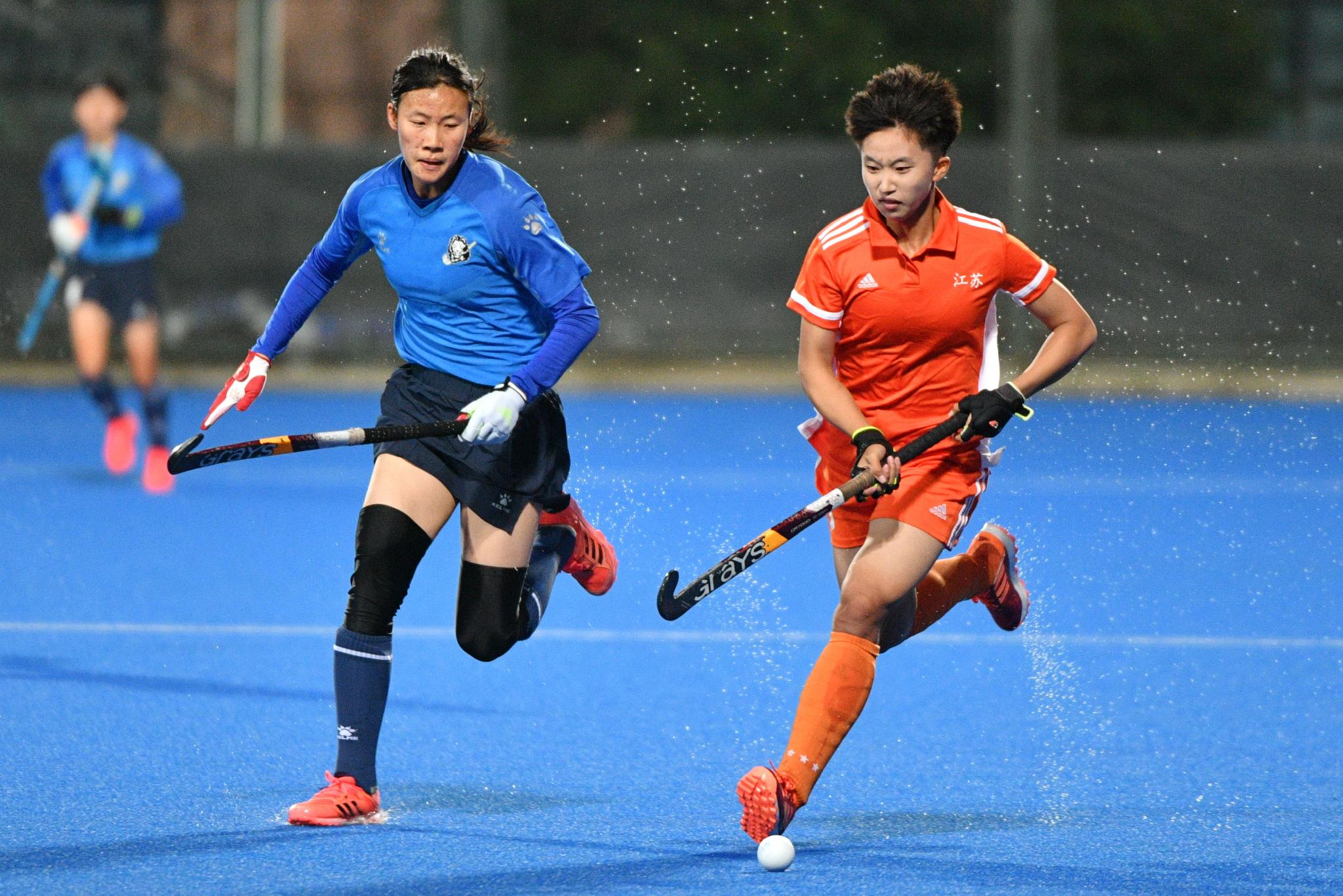 曲棍球——全国女子锦标赛：江苏队胜天津队休闲区蓝鸢梦想 - Www.slyday.coM