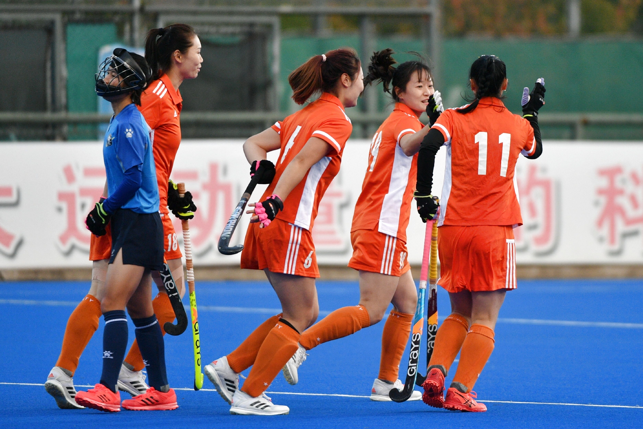 曲棍球——全国女子锦标赛：江苏队胜天津队休闲区蓝鸢梦想 - Www.slyday.coM