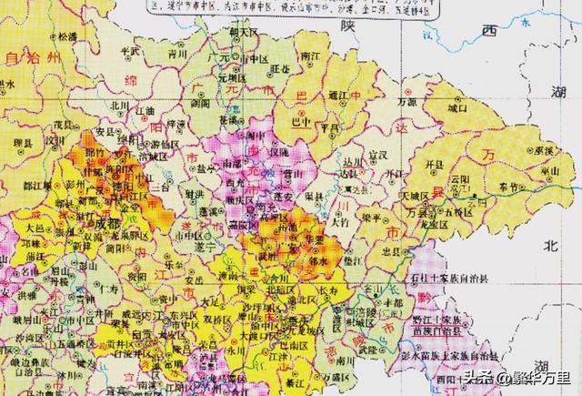达州市的区划调整，四川省的第7大城市，为何有7个区县？__财经头条