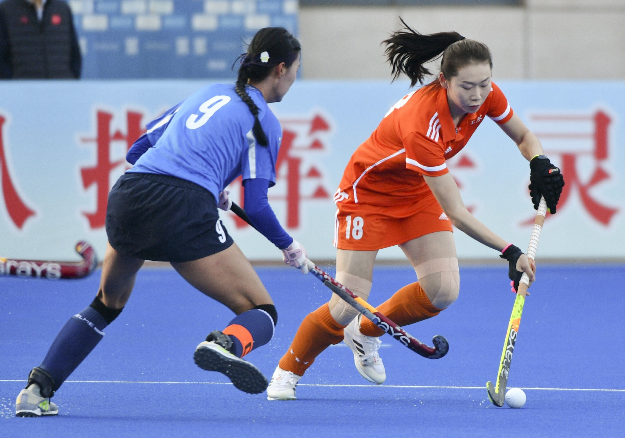 曲棍球——全国女子锦标赛：江苏队胜天津队休闲区蓝鸢梦想 - Www.slyday.coM