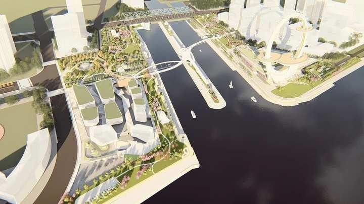 杭州这段海塘启动改造，防潮标准升级为300年一遇，第一座摩天轮也有消息了休闲区蓝鸢梦想 - Www.slyday.coM