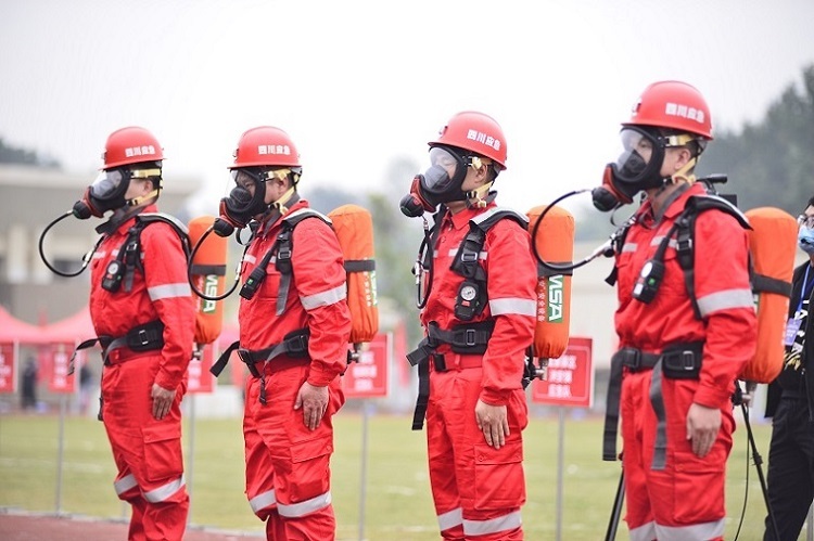 成都市举办第二届基层应急队技能比武大赛总决赛休闲区蓝鸢梦想 - Www.slyday.coM