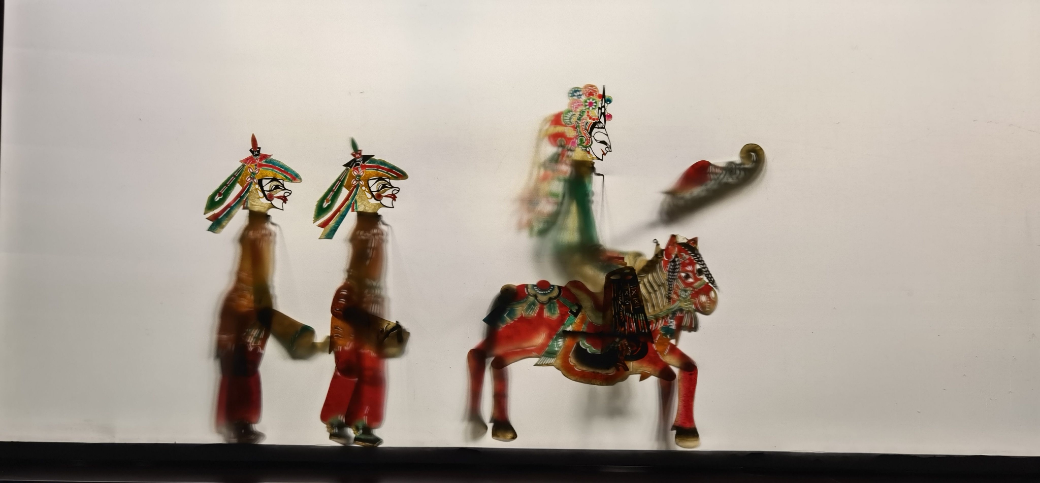 望奎皮影戏精彩的表演.望奎县宣传部供图