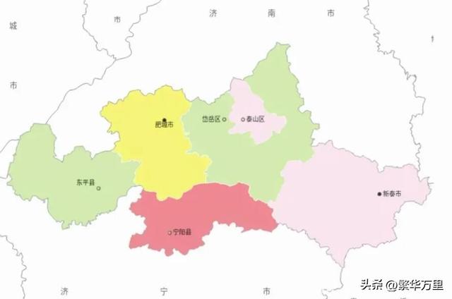 泰安市的区划调整，山东省的重要城市，为何有6个区县？