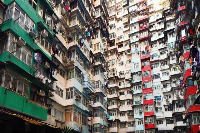 香港居民楼照片