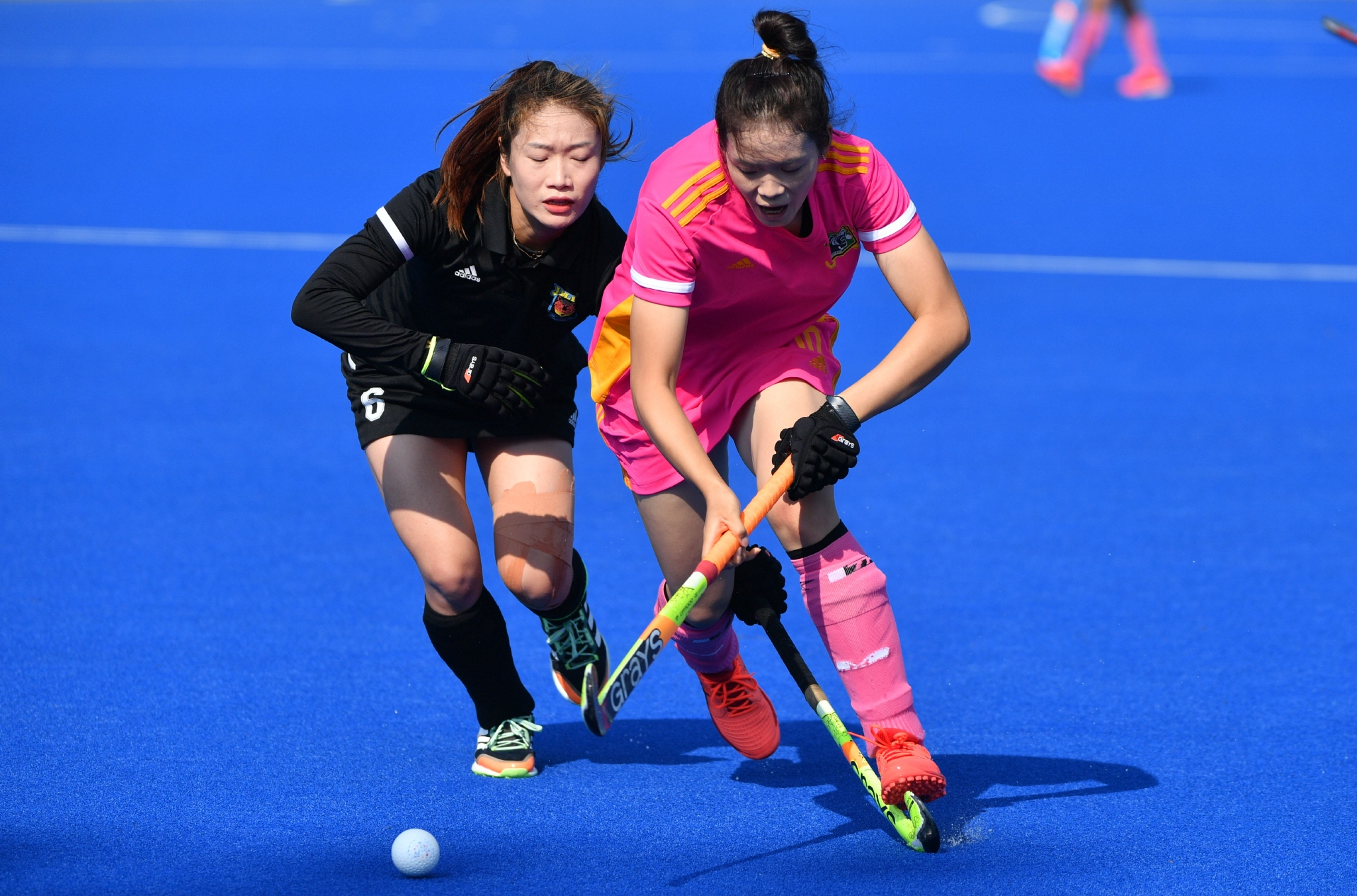 曲棍球全国女子锦标赛四川队胜吉林队