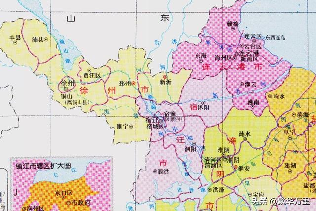 宿迁市的区划调整,江苏省的重要城市,为何有5个区县?