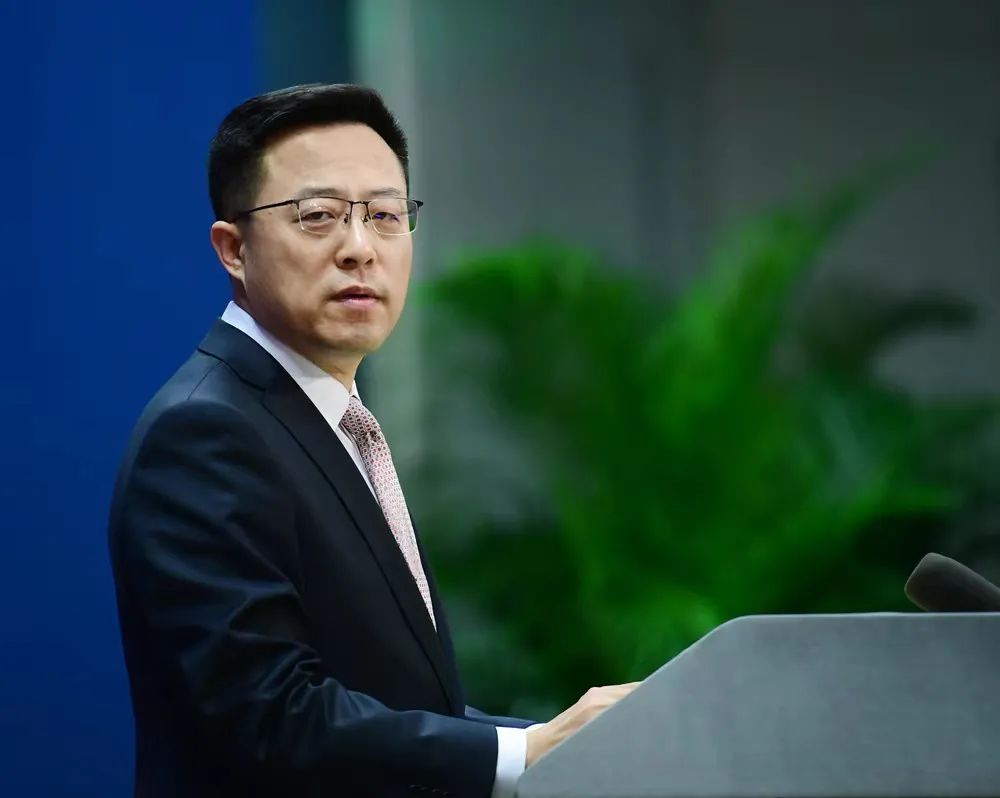 赵立坚 图源:外交部网站