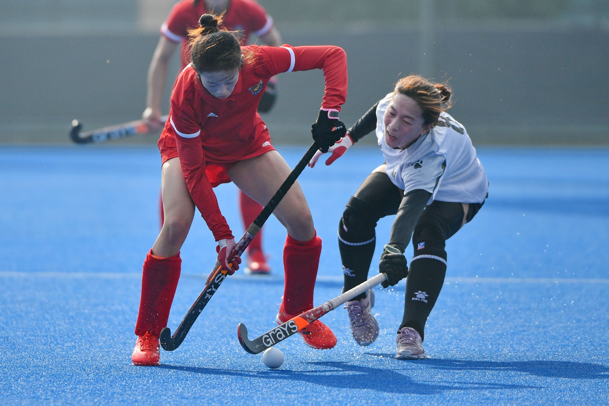 曲棍球——全国女子锦标赛:吉林队胜天津队|吉林队|天津队|曲棍球