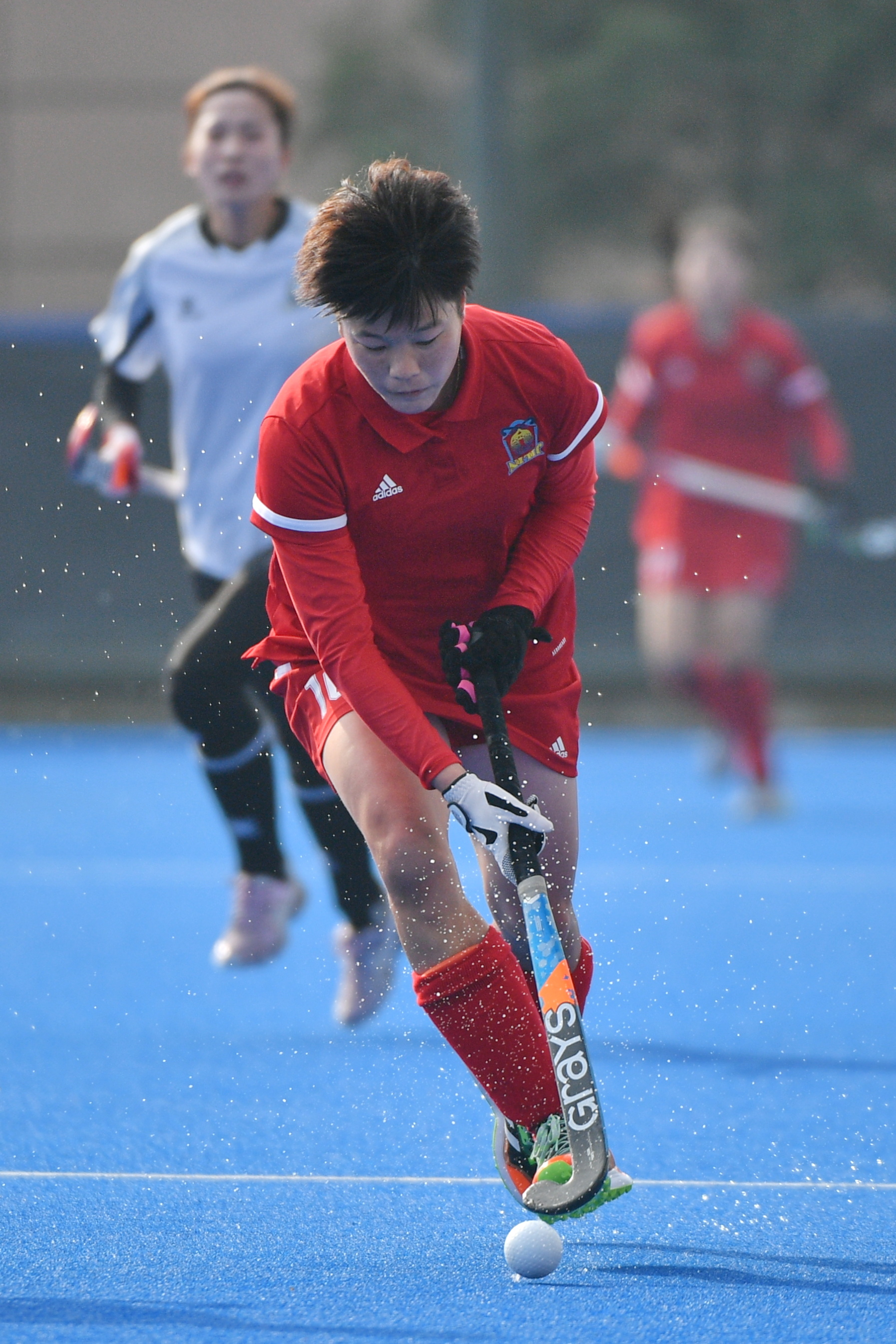 曲棍球——全国女子锦标赛:吉林队胜天津队|吉林队|天津队|曲棍球