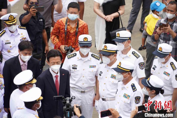 “和平方舟”号医院船抵达印尼雅加达展开访问休闲区蓝鸢梦想 - Www.slyday.coM