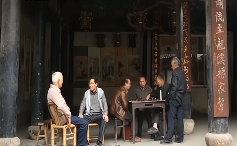 浙江宁海平调的绝活儿是耍牙,村子老人太幸福了