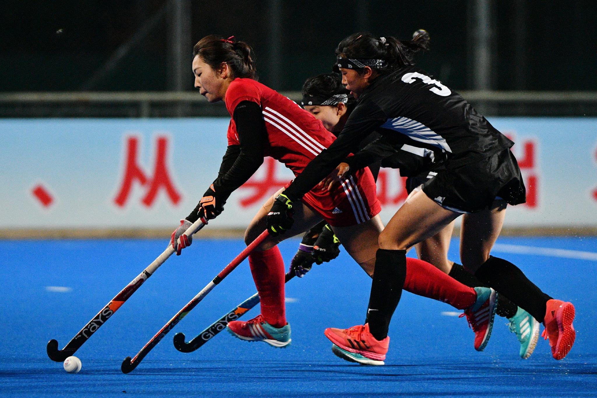 曲棍球——全国青年女子锦标赛:北京胜甘肃|曲棍球|甘肃|锦标赛_新浪