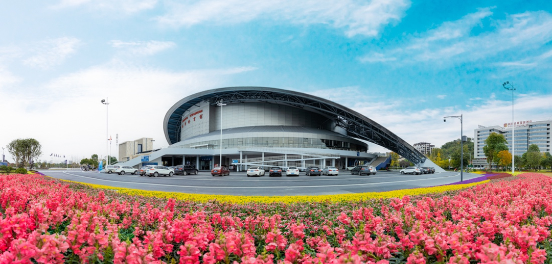 迎接科博会 绵阳国际会展中心"变装"|图集|绵阳市_新浪新闻