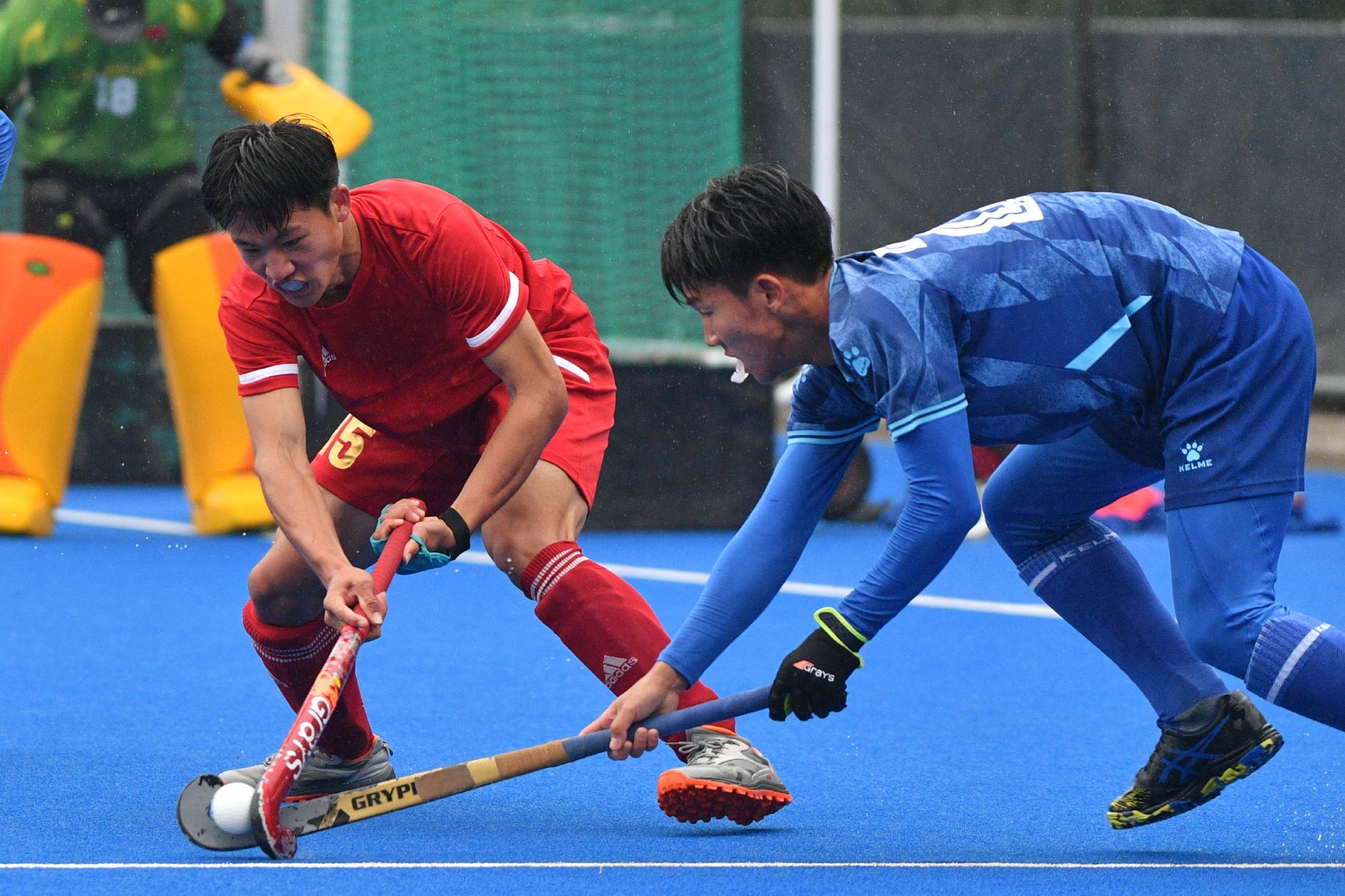 曲棍球全国青年男子锦标赛辽宁队胜天津队