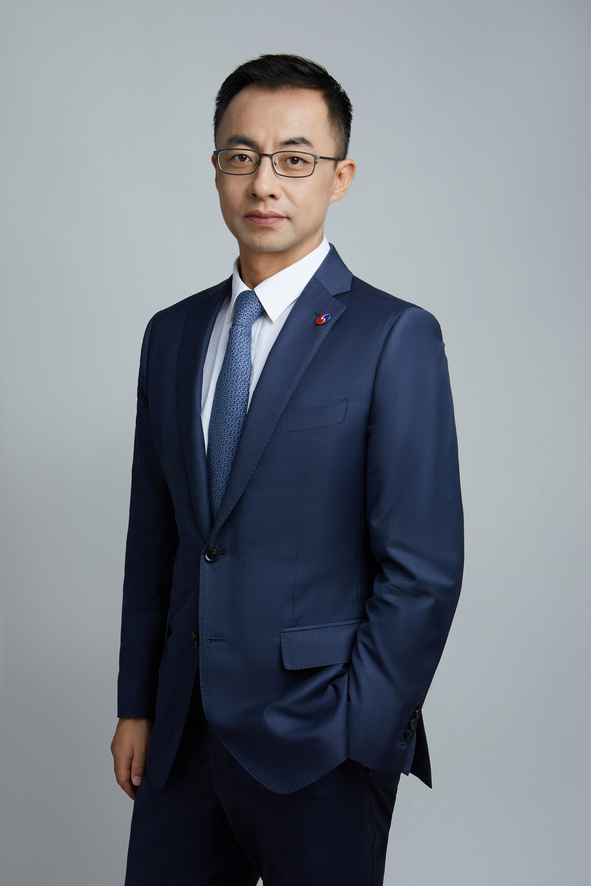 中国银河证券党委副书记、总裁王晟。受访者供图
