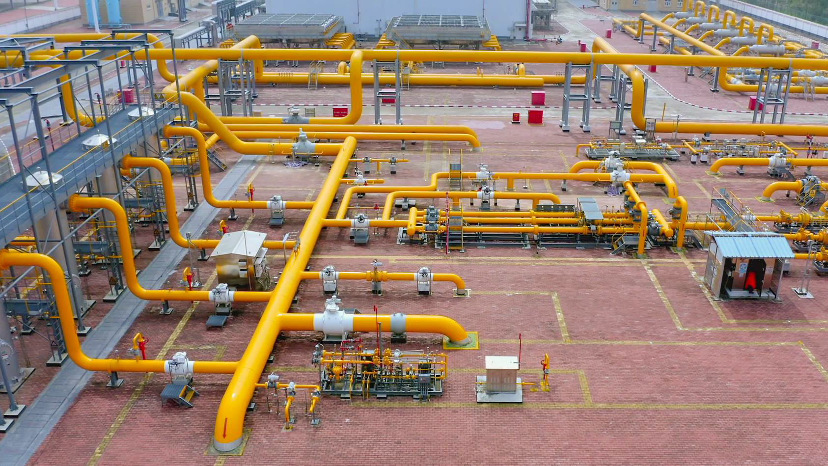 供暖季天然气"保供模式"正式开启.图片来源:国家管网集团