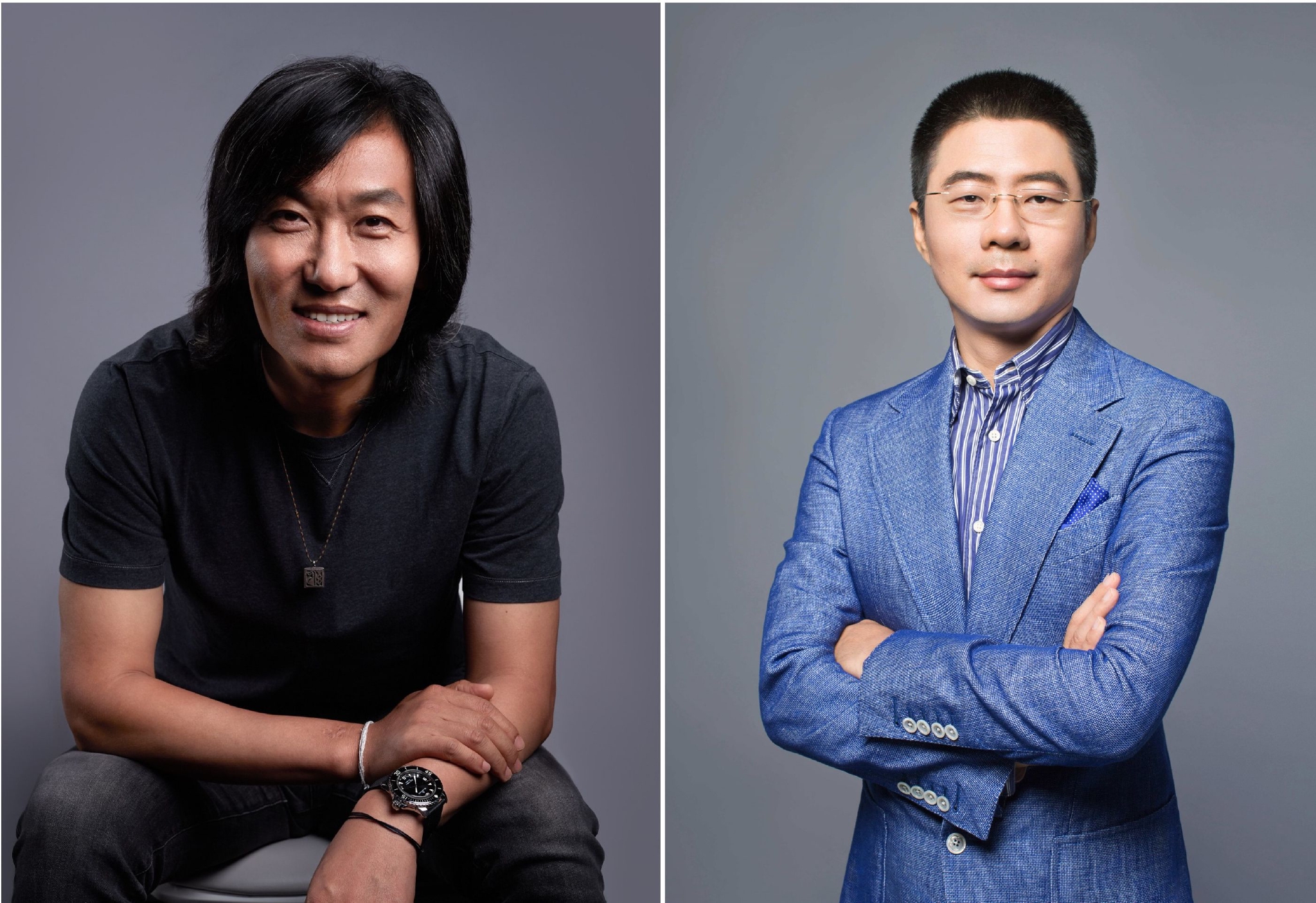 孙忠怀(左),程武(右)