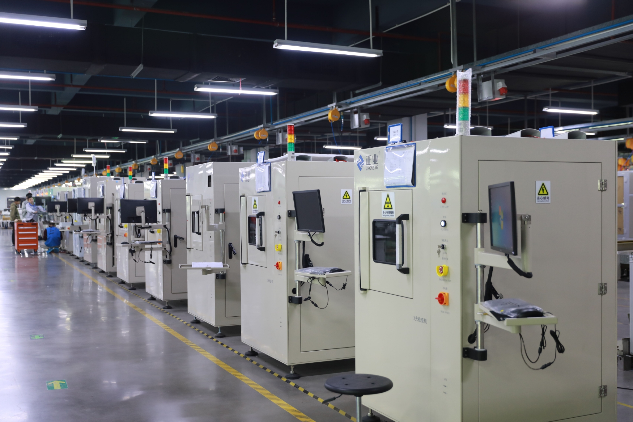 正业科技的锂电池x-ray智能检测设备.受访者供图