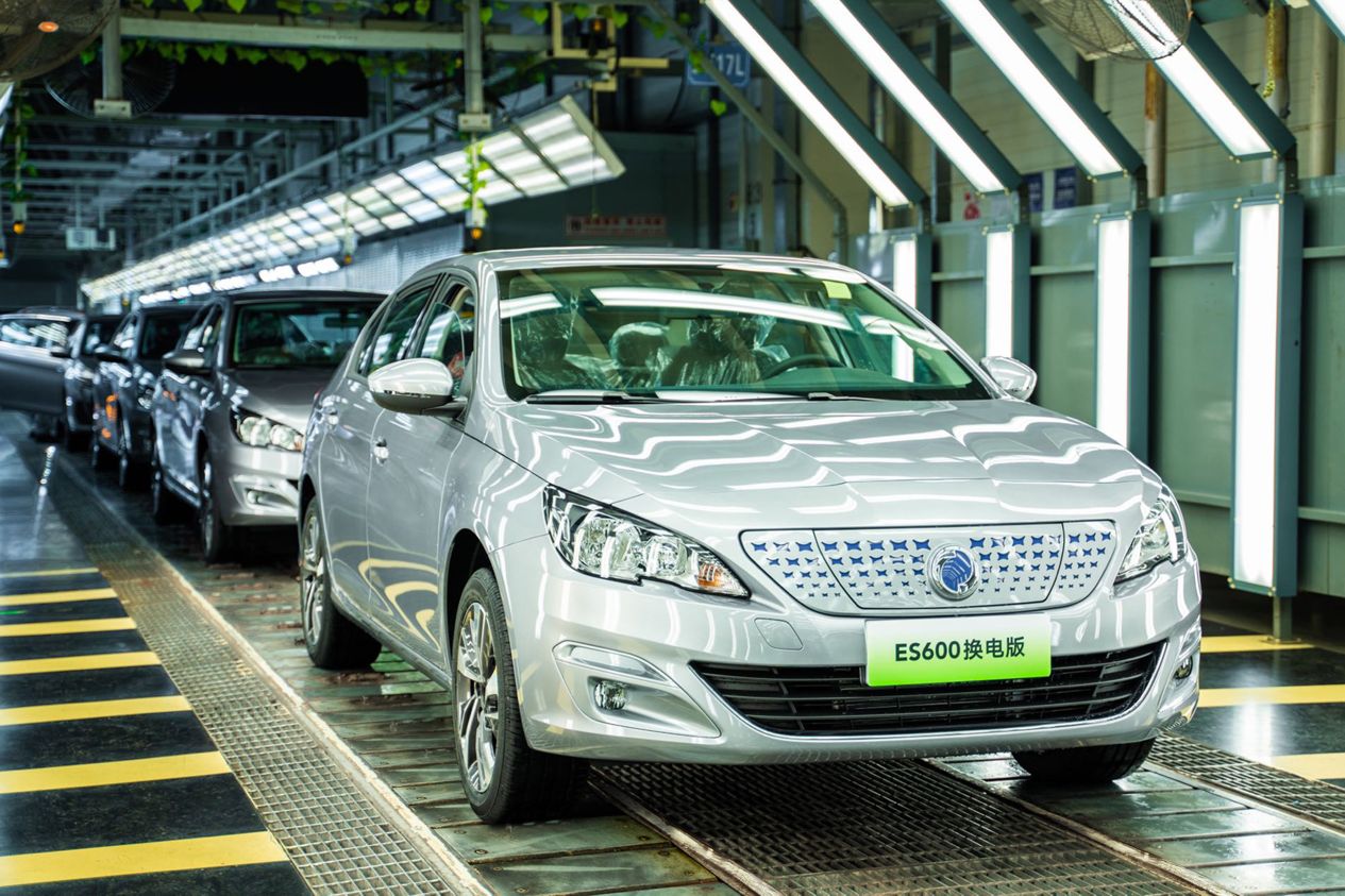 东风富康es600换电版量产下线将于11月内上市
