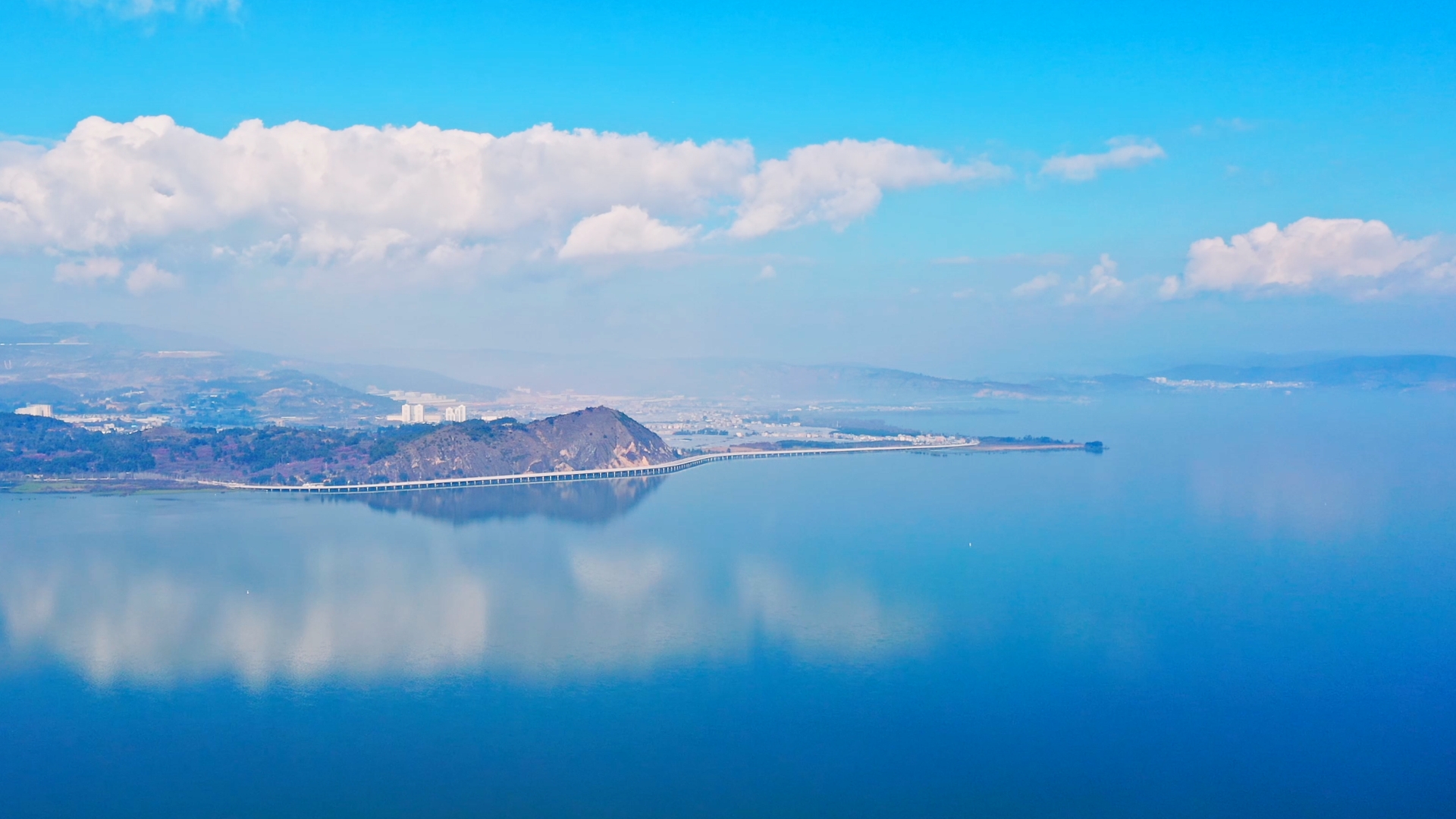 滇池之蓝 冬日之约|昆明市_新浪新闻