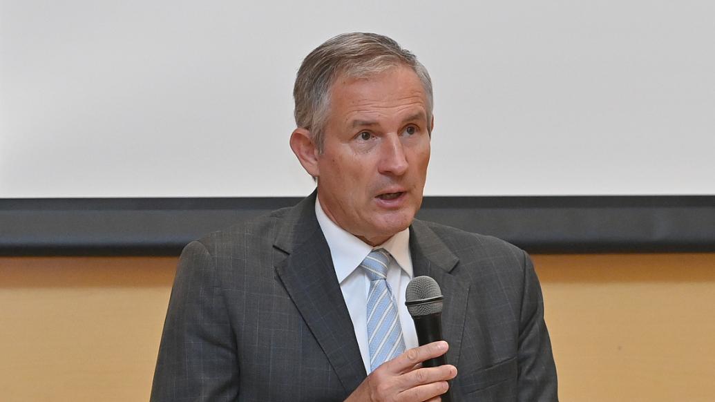 法国驻华大使罗梁 视觉中国 图