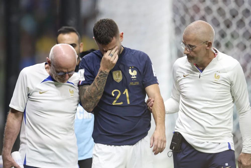 又一球员伤退撤出世界杯！法国队卫冕之途再增变数