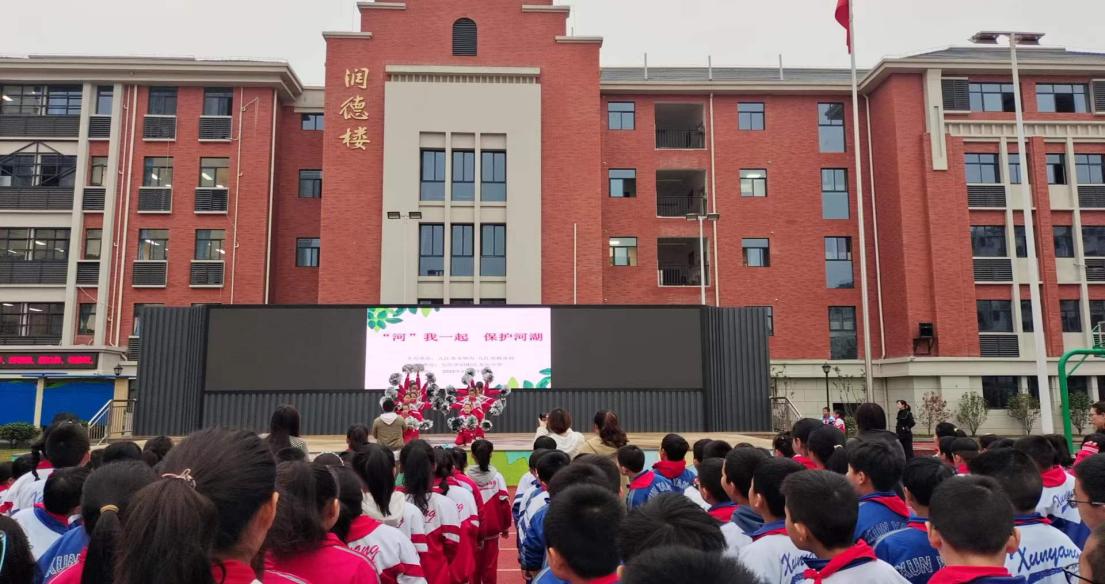 龙山小学开展"保护河湖"活动|龙山|小学|九江市_新浪新闻