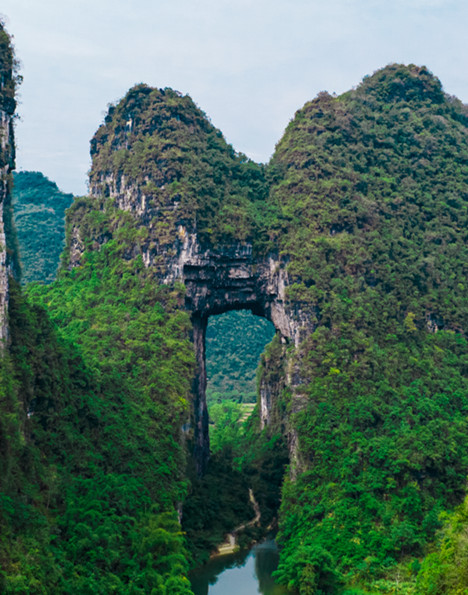 羅城天門山,輕舟初試劍江暖__財經頭條