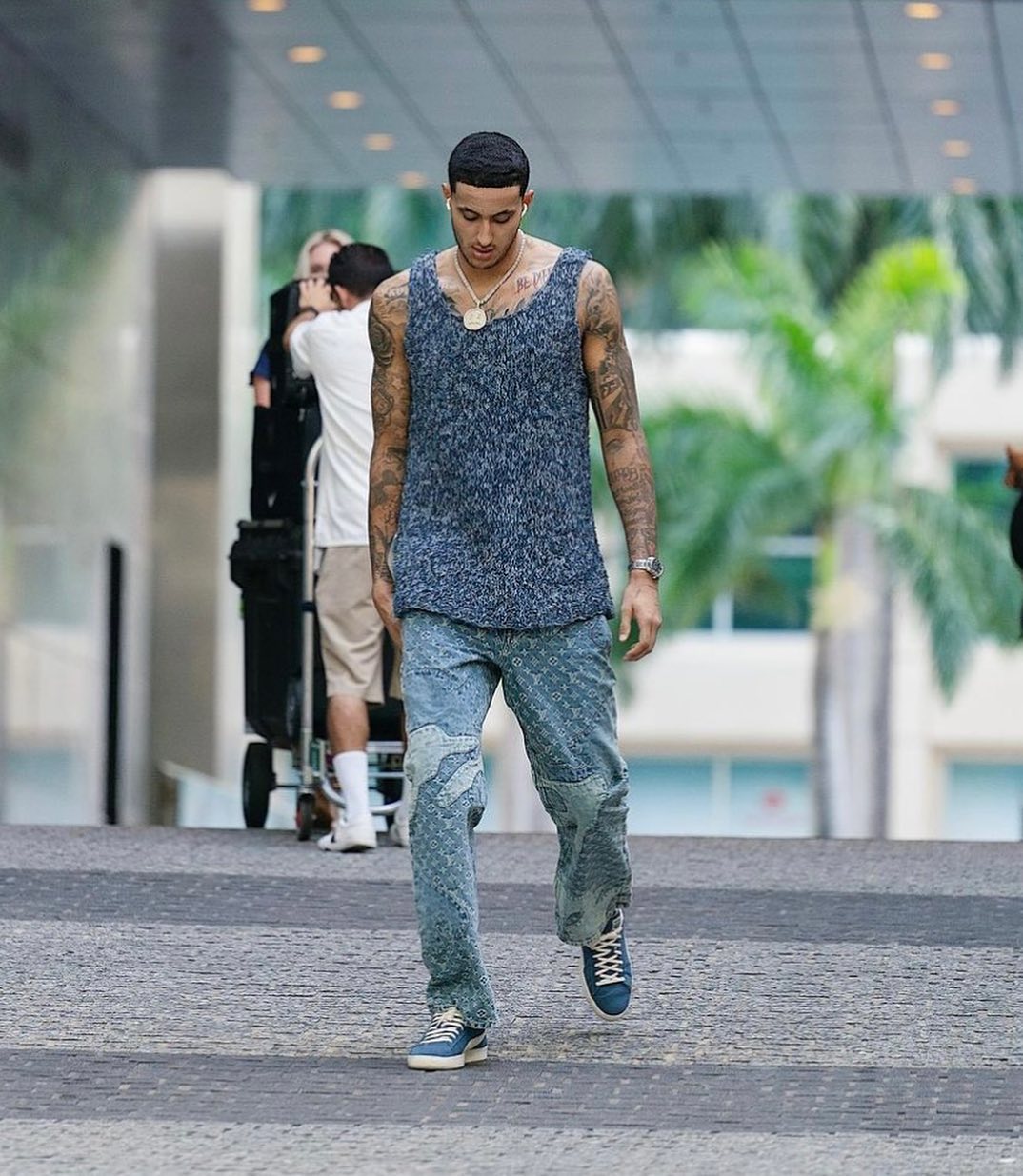 【nba球员穿搭】库兹马造型抢眼 獭兔布克威少克拉克森稳定发挥|nba