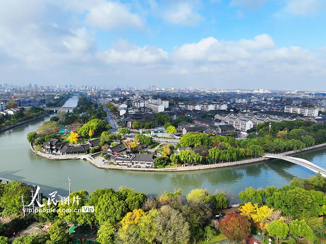 初冬时节,江苏扬州古运河畔景色宜人|江苏省_新浪财经_新浪网