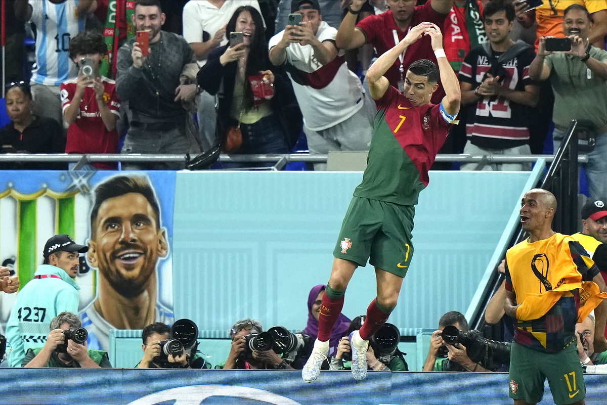 高光世界杯|多角度c罗与梅西世纪同框照,来了|克里斯蒂亚诺·罗纳尔多